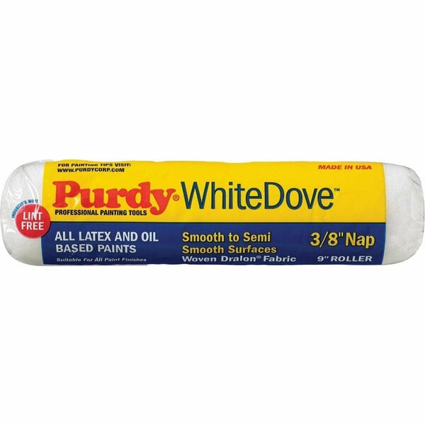 Krylon Purdy White Dove 9 In. x 3/8 In. Woven Fabric Roller Cover 144670092